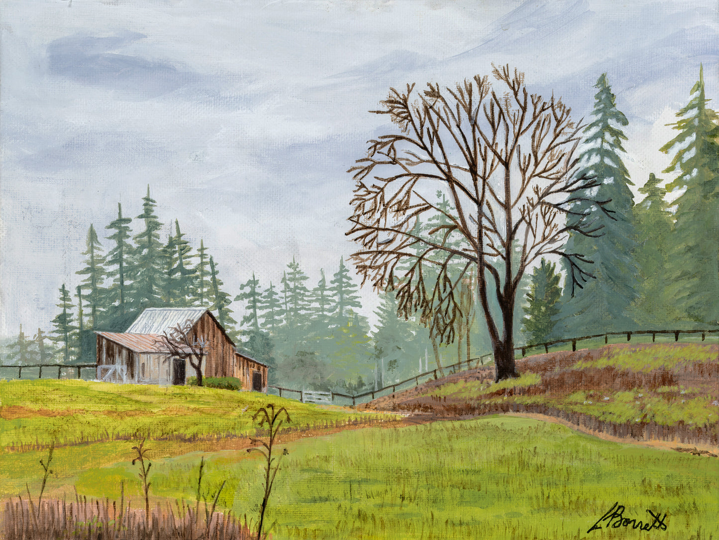 Hemer Park - Giclee on Canvas