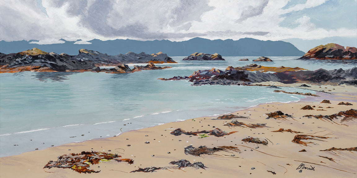 A Moment of Magic - giclee on canvas. 18" x 34"