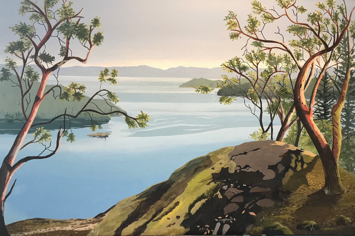 Stoney Hill Revisited- giclee printed on canvas