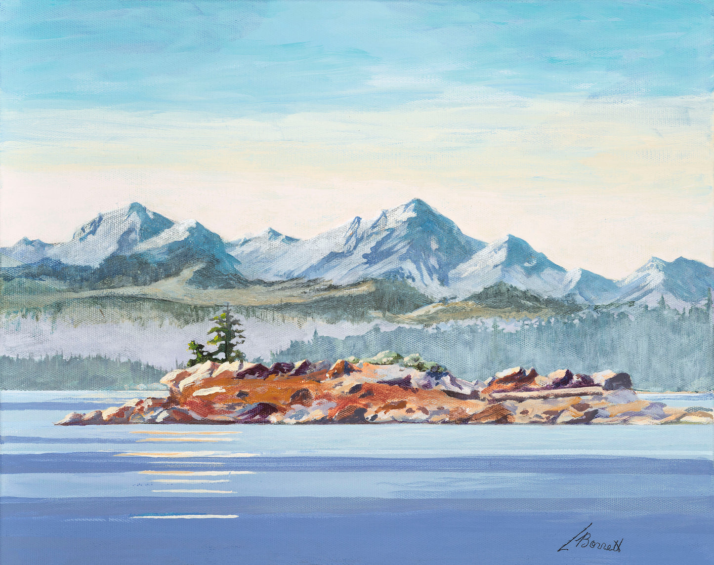 Stuart Channel - Original Acrylic 20" x 16" (SOLD)