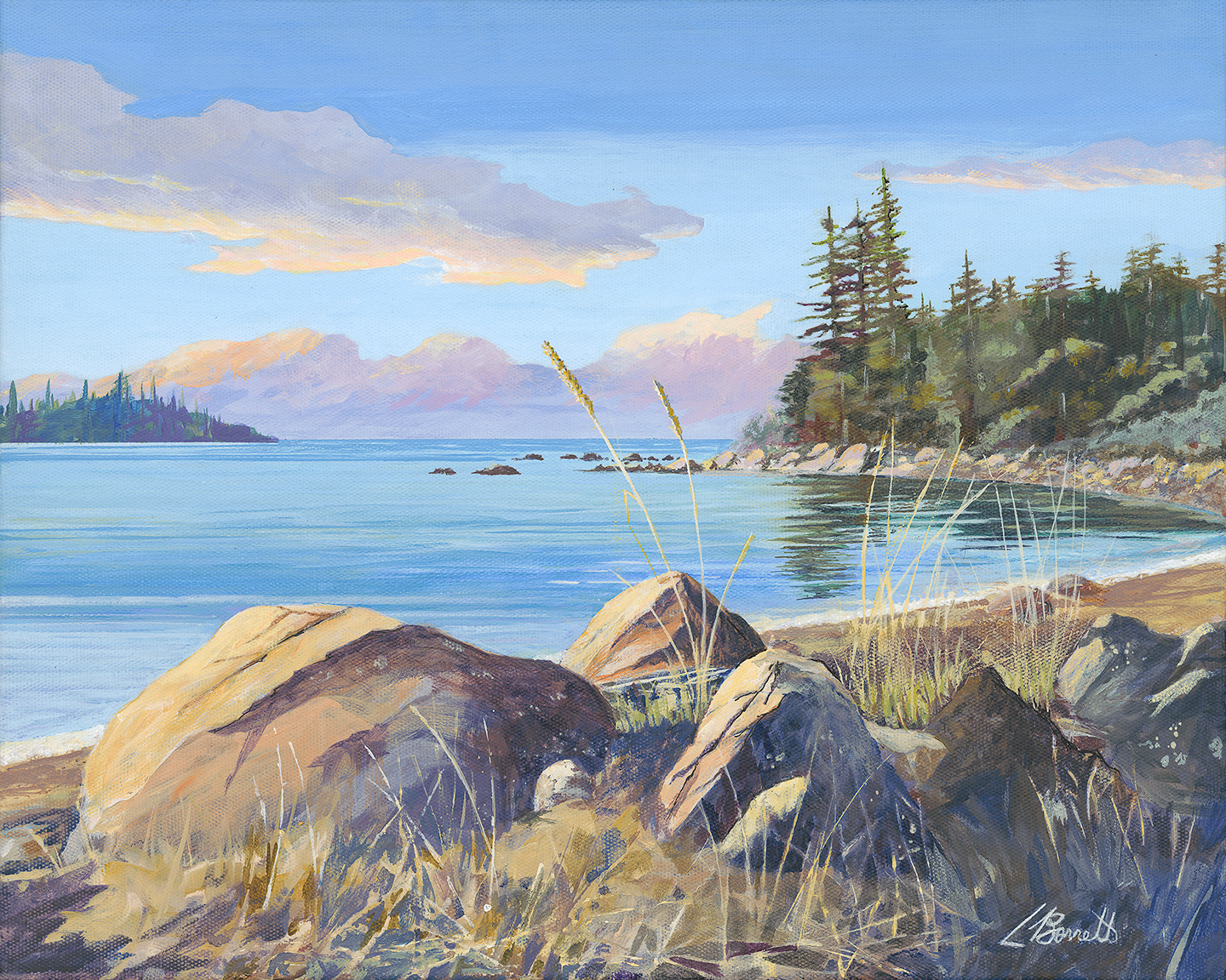 Whiffen Spit - Original Acrylic 16" x 20" (SOLD)